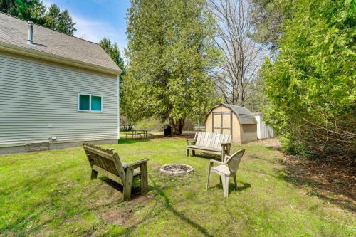 Burtchville House | 1 Block to Lake Huron Beach! Peaceful Shore House