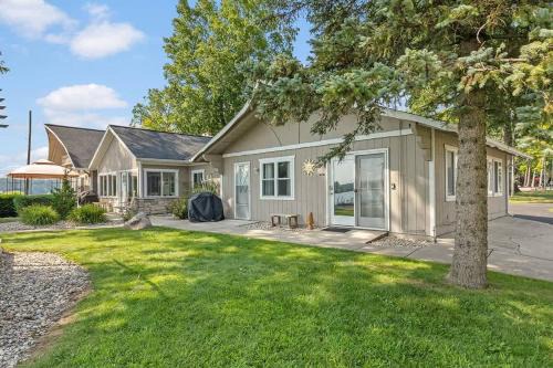 Newaygo House | 2 Lakefront Cottages with Docks, Bikes, BBQ