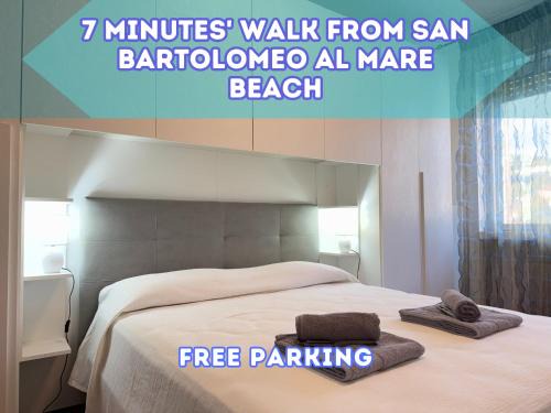 San Bartolomeo al Mare Apartment | 7 min from the sea, close to the historic centre