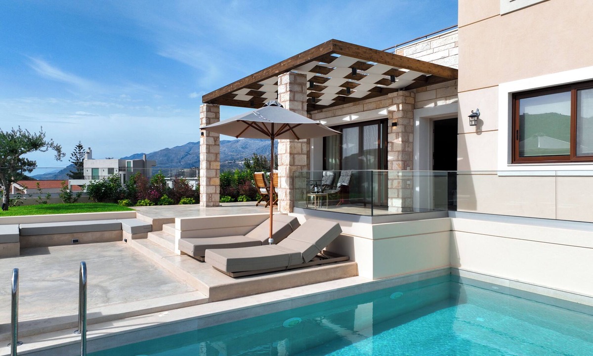 Lefkogeia Villa | Amorelia Casa-Elegant Pool villa in South Crete