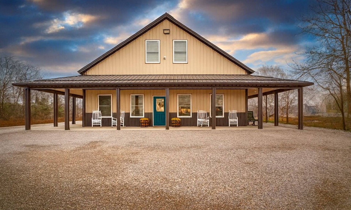 Newburgh House | Barn in the Burgh — Barndominium Sleeps 12 · Game Room + Event Space