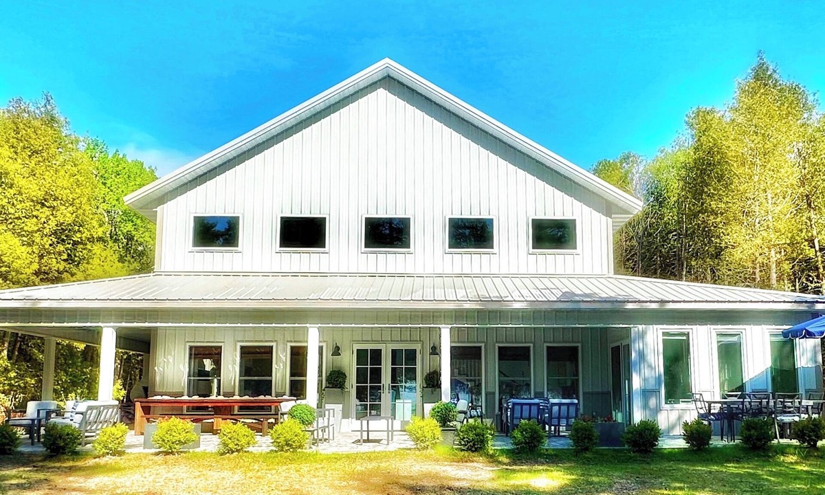 Sturgeon Bay House | Bay waterfront 5 BR 4BT Barndominium. Still some availability late summer/fall!