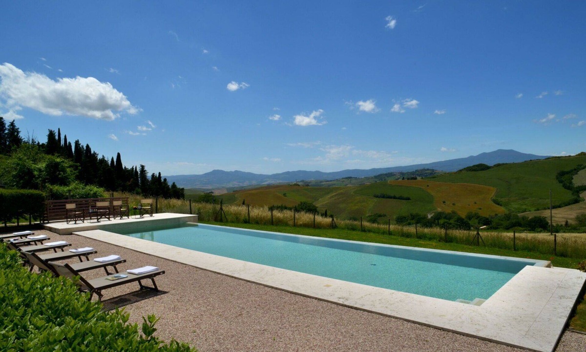 San Casciano dei Bagni Apartment | Beautiful apartment for 4 guests with WIFI, pool, A/C, TV, terrace, panoramic view and parking