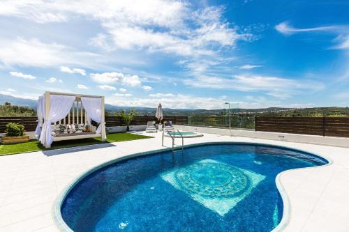 Roumeli Villa | Caramel Villa, with 40m2 Pool & Spa Whirlpool, By ThinkVilla