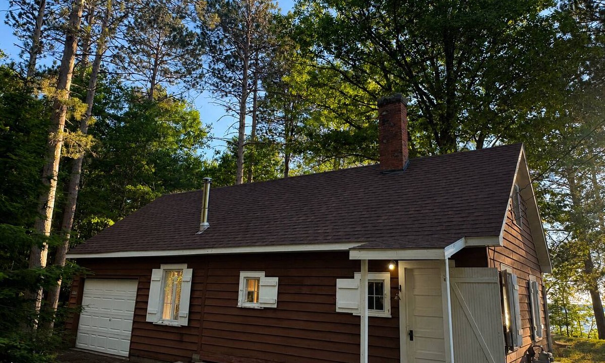 Rapid River Cabin | Classic UP Cabin with Lake Views, Lake Access, Fire Pit, Large Yard