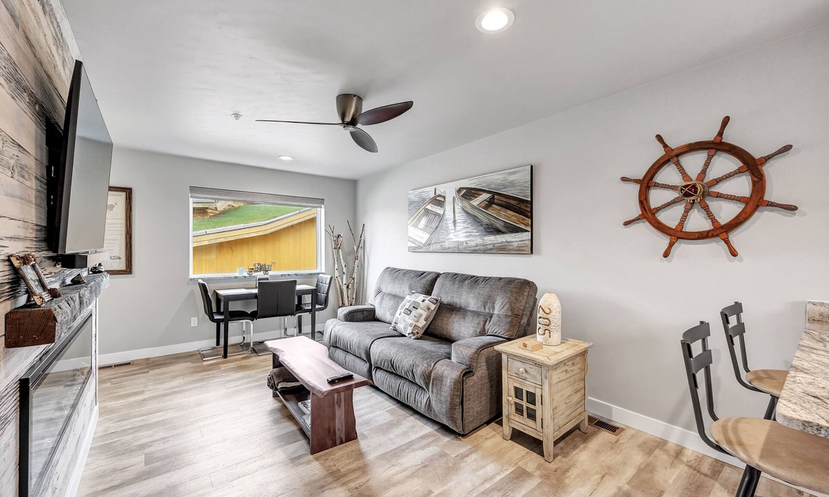 Sister Bay Condo | CONDO 4-Luxury Loft Retreat in Downtown Sister Bay.
