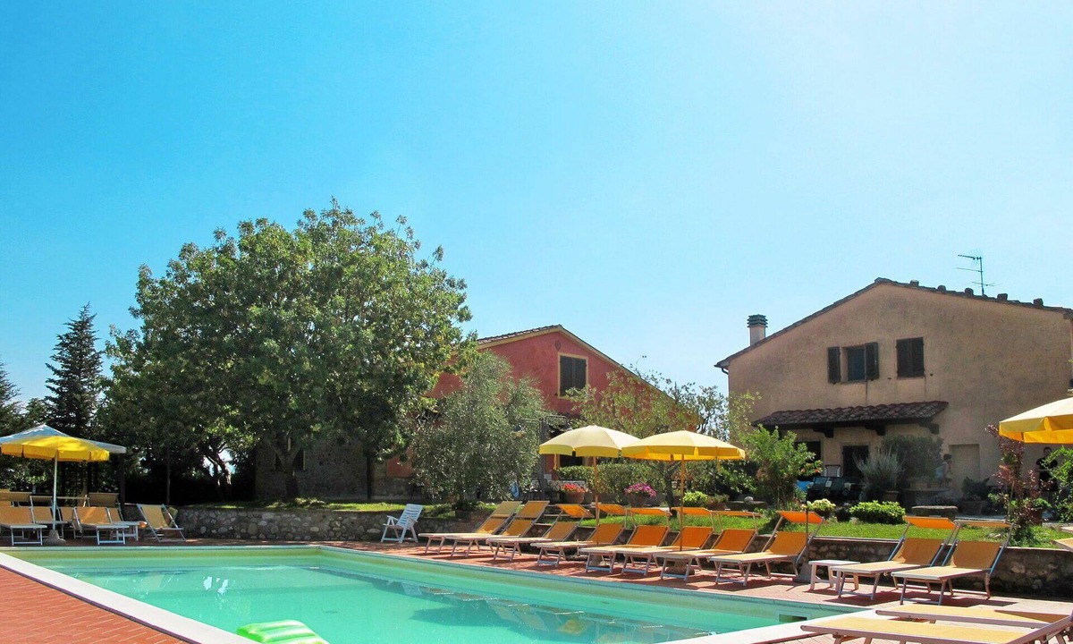 Lajatico Villa | Cosy apartment in villa for 2 people with pool, WIFI, TV and patio