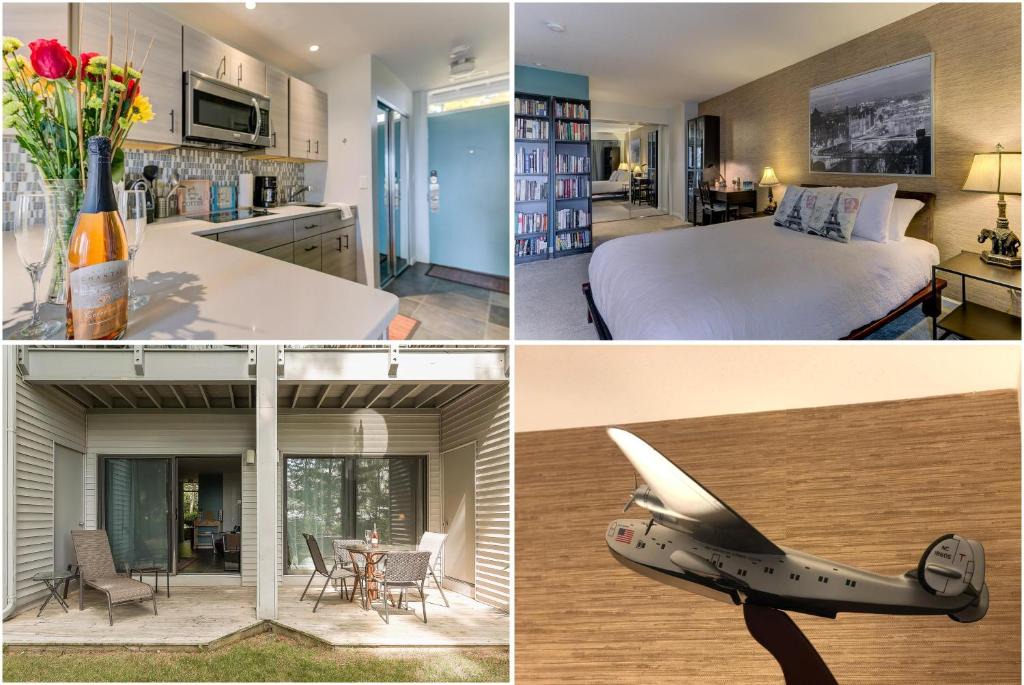 Acme House | Cozy Aviation Style Lake View Condo at The Shores 5658