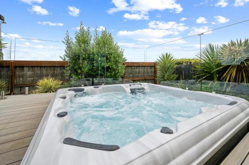 Kilcunda House | Crystal Palace Kilcunda, Luxury Coastal Retreat with Ocean Views, Spa, Fireplace, EV-Ready, Pet-Friendly Comfort