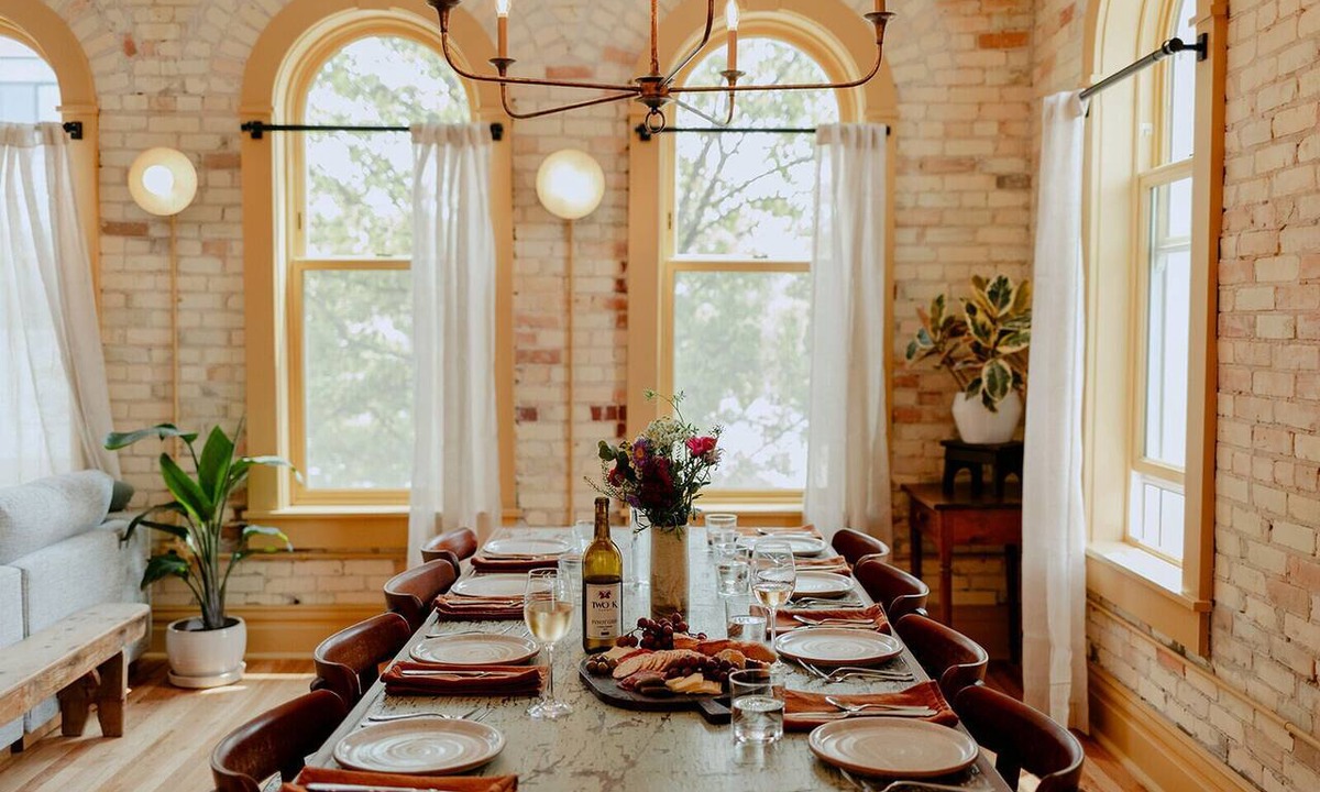 Traverse City Apartment | Downtown TC Luxe Landmark at The Union Guesthouse