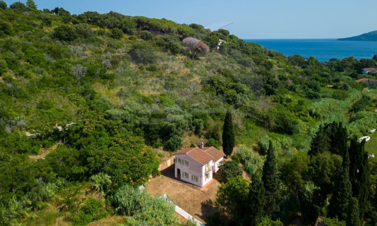 Porto Azzurro Villa | Elegant Villa Ivana 7/8 bed immersed in a green garden 600 meters from Reale beach