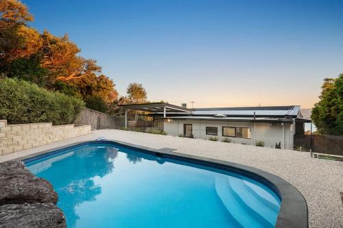 Mount Martha House | Ellerina Sea Vista Stunning views pool sauna and alfresco entertaining