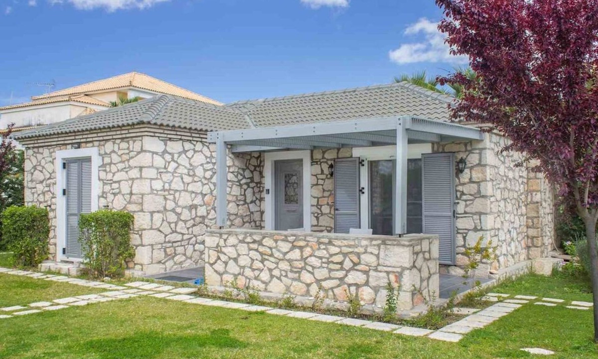 Agrilia House | Harmony Villa — Stone Retreat in Zakynthos Marine Park, 2 km to Laganas Beach