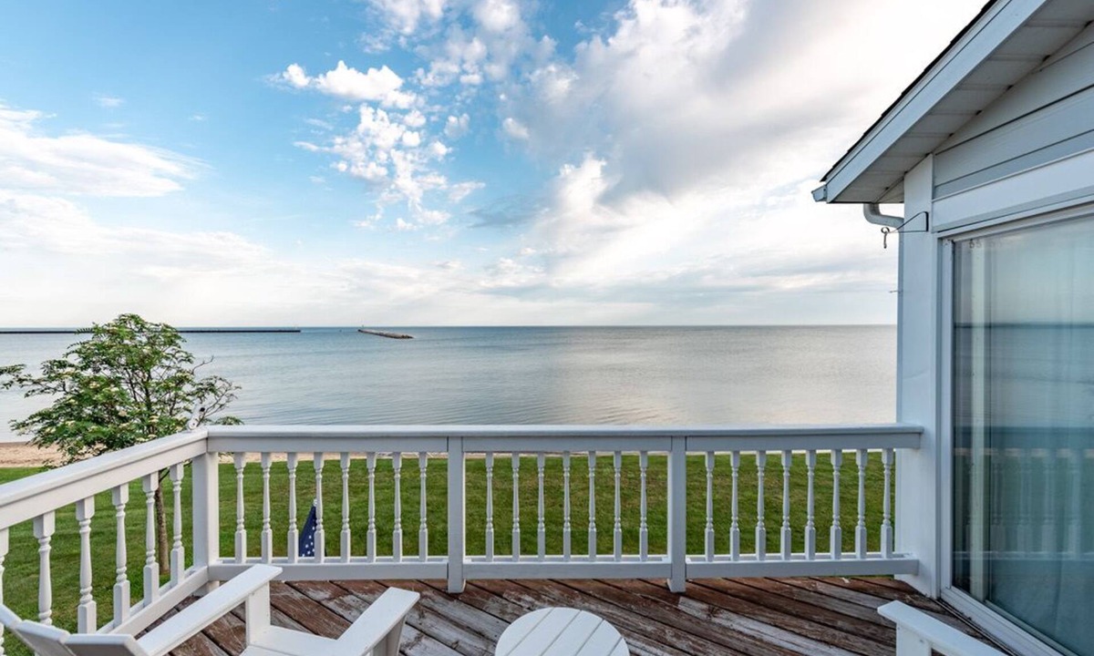 Port Austin Condo | Lakefront Living at Fred’s Place — 2-Bedroom Condo with Breathtaking Views