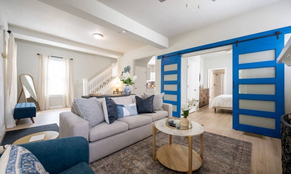 Meridian-Kessler House | Modern Retreat with Private Yard | Best Location!