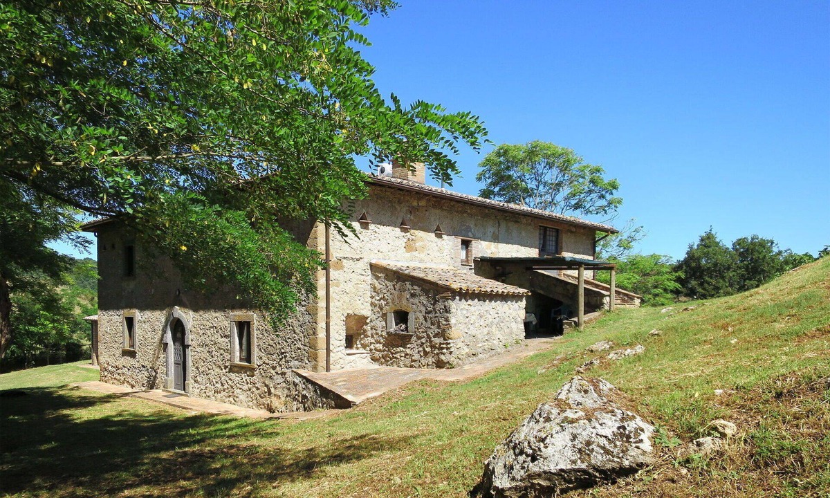 Castiglione in Teverina Villa | Nice apartment in villa for 2 people with WIFI, pool and patio