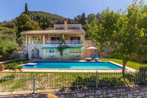 Aleimmatades Villa | Perfect Escape Luxurious Villa Anastasia Tranquil Retreat in Arkadades Greece