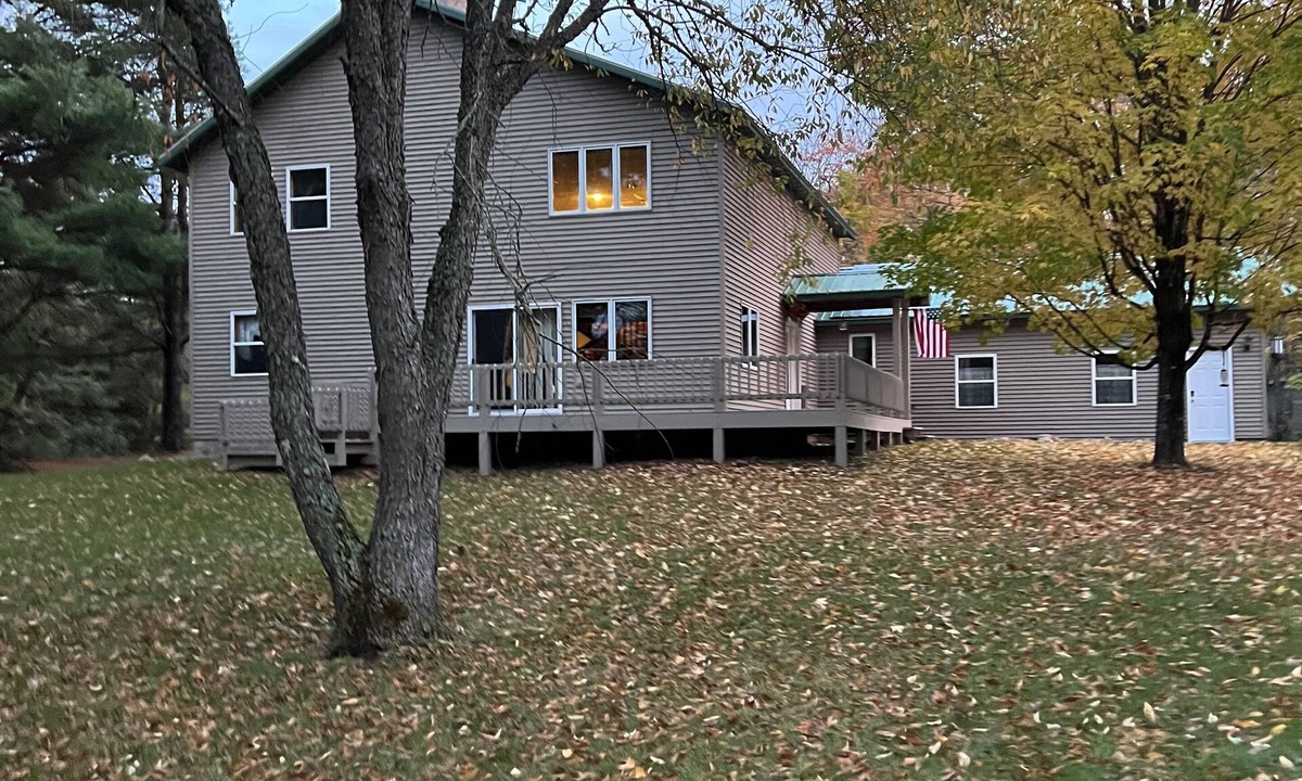 Chassell House | Private 27 acres in peaceful Tapiola MI Great home base to explore Western UP.