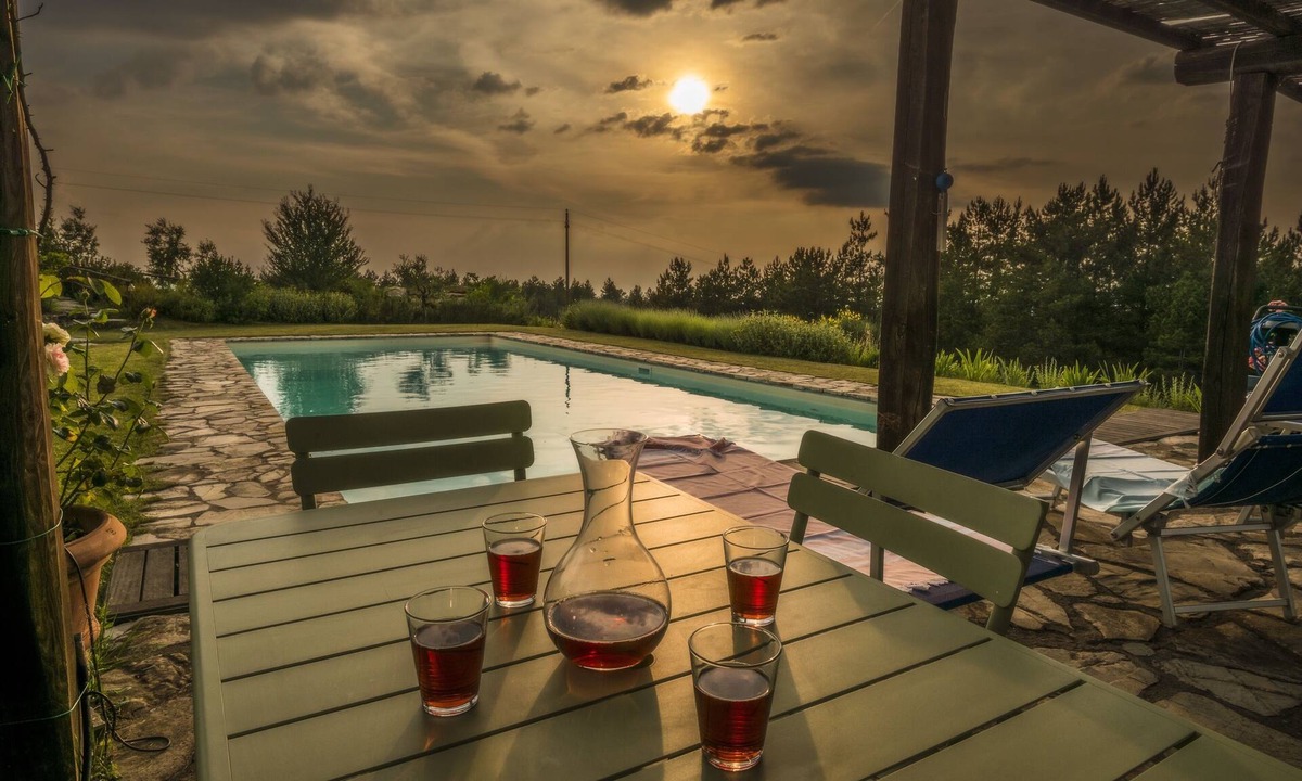 Castellina in Chianti Villa | Single-level Villa, panoramic position, AC, 6x16m private Pool, Whirlpool & Spa
