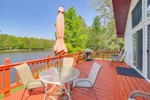 Cornell House | Ski, Ice Fish & Snowmobile: Getaway w/Deck!