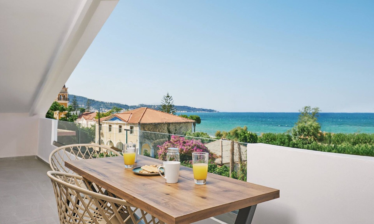 Argassi Apartment | Sofita - Beachfront 2BR Apartment with Sea View, by TK Premium Stays
