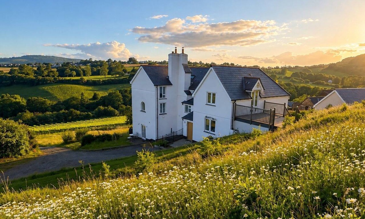 Monmouth Cottage | The Vineyard at Newton Court, Nr Monmouth sleeps 10 guests