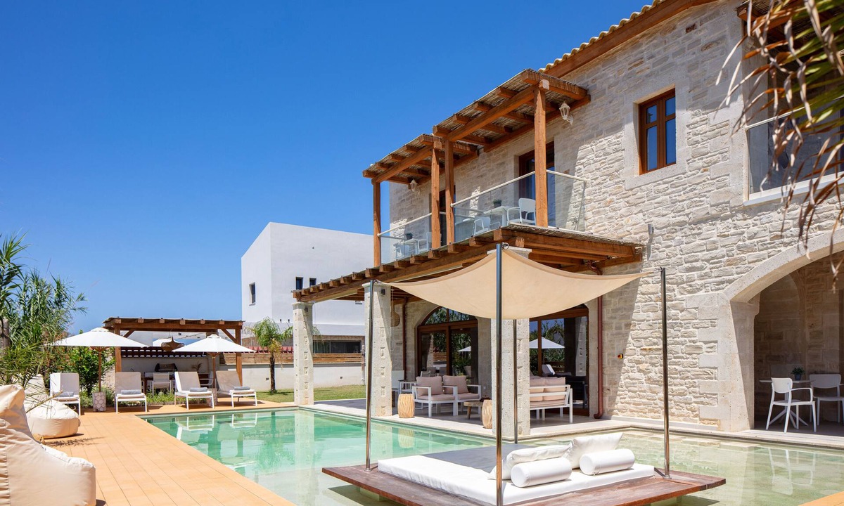 Sfakaki Villa | Thetida Villa, a Sublime Beachfront Retreat - Walking distance to the beach