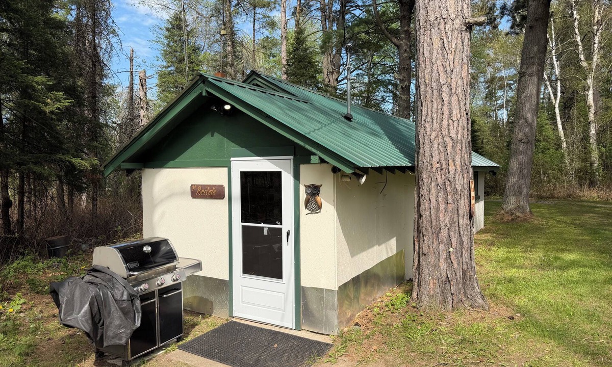 Crystal Falls Cabin | Tranquil 1-bedroom cabin in peaceful Crystal Falls getaway.