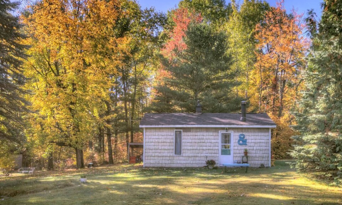 Harrisville House | Two Trees: Lake Huron Cottage on the Sunrise Side; dog friendly
