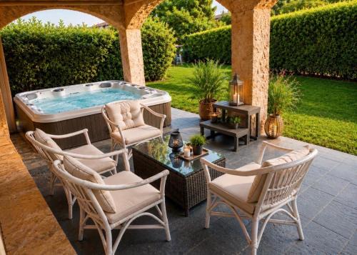 Perama Villa | Villa Armando Corfu Jacuzzi