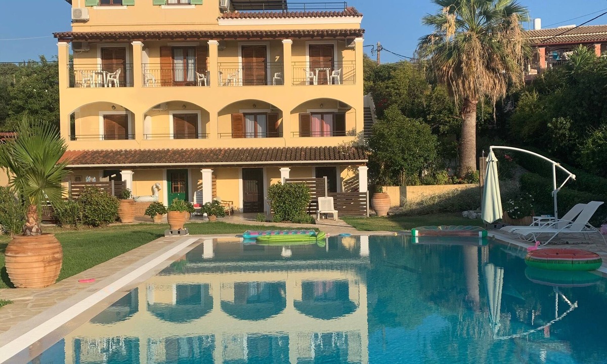 Acharavi Villa | Villa Eleni Corfu Acharavi : Seaview, Pool, Sleeps 10-20, Near Beach & Village!