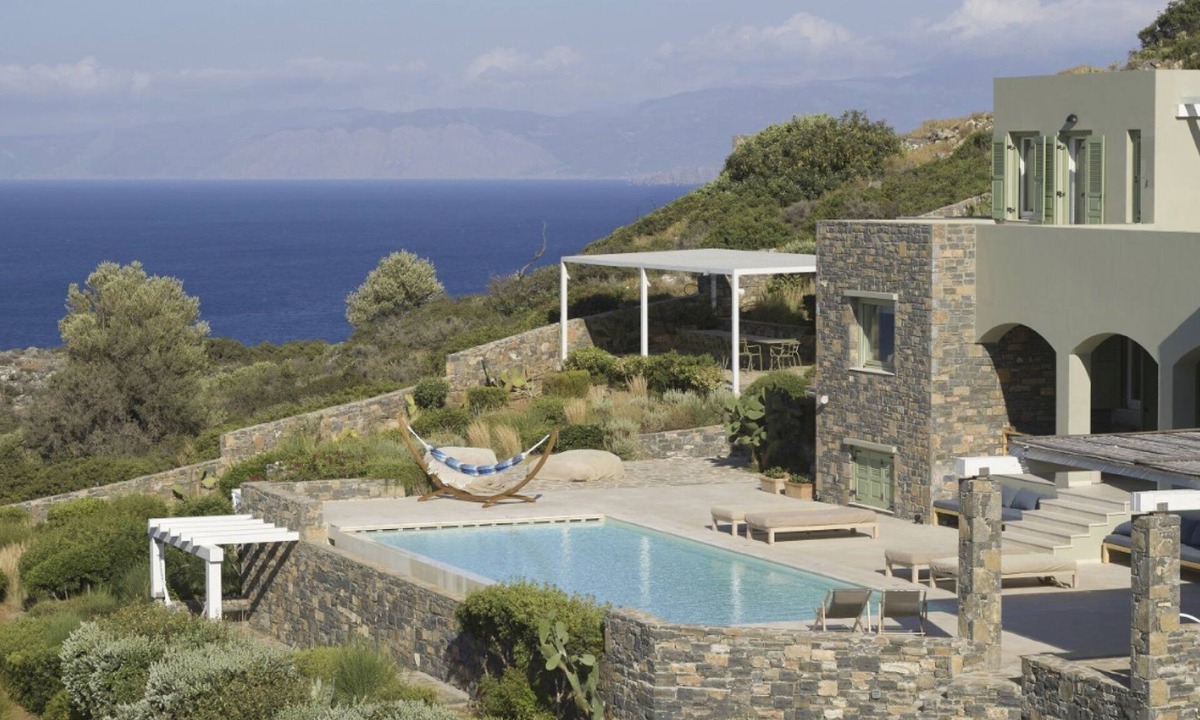 Elounda Villa | Villa Olivene, Divine Sea Views, Private Infinity Pool, Furnished Terrace,.