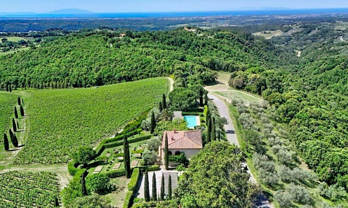 Riparbella Villa | Wonderful private villa with WIFI, private pool, balcony, pets allowed and panoramic view