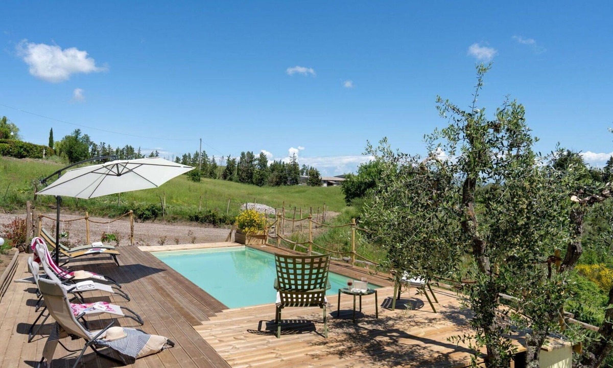 Montaione Villa | Wonderful private villa with A/C, WIFI, private pool, TV, pets allowed and panoramic view