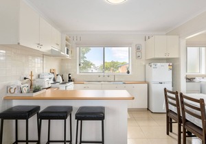 Sea views from centrally located Cowes apartment.