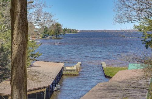 Ludington House | 2 Cabins on Hamlin Lake Available w/Boat Slip