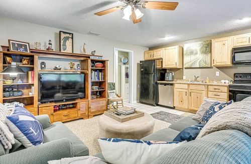 Mecosta House | 2 MI to the Lake: Mecosta Getaway with Fire Pit!