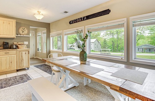 Mecosta House | 2 MI to the Lake: Mecosta Getaway with Fire Pit!