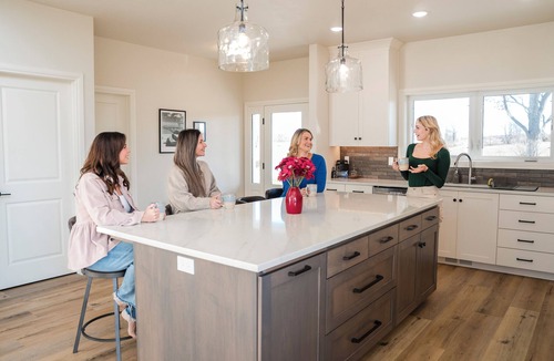 Fish Creek House | 2024 Highland Home - New Build Indoor Pickleball/Badminton/Basketball Court