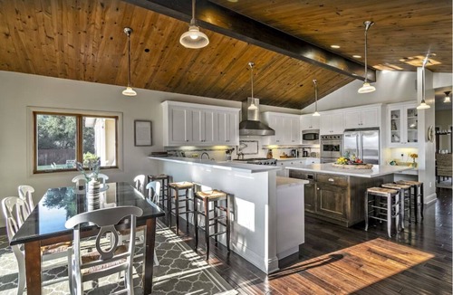 Solvang House | 31 Day Gated Solvang Custom Craftsman Home w/Pickleball, Pool, Spa & Bocce Ball