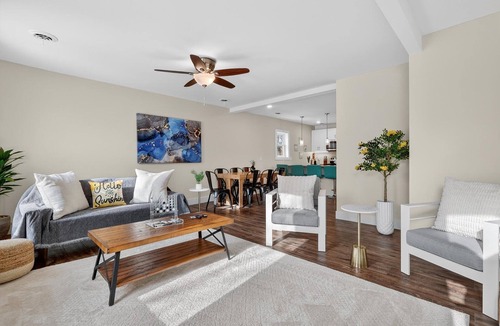 Michigan City House | 4BR Family Retreat | Private Hot Tub + 2 Kitchens