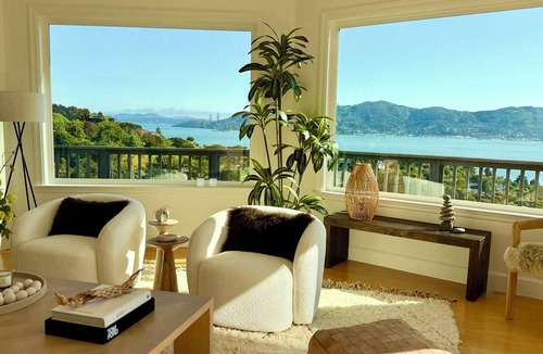 Tiburon House | 5 Bedroom Luxury Retreat with Amazing Golden Gate Bridge/Bay Views in EveryRoom