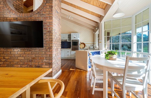 Cape Schanck Villa | 51 Cape Retreat | Outdoor Bath & Fireplace