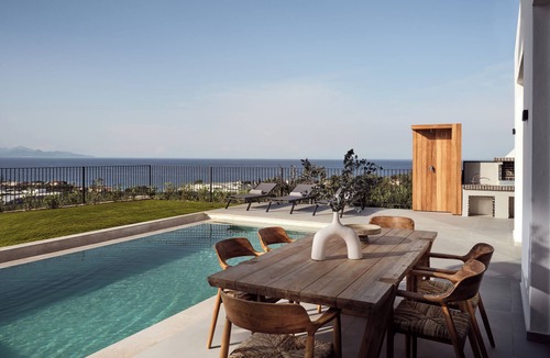 Planos Villa | Akra Villa, a Cliffside Escape with Pure SeaViews