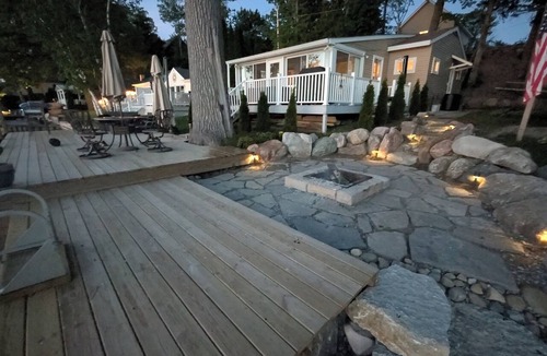 Ortonville House | All Sports Lakefront Sunset w/Deck, Firepit, Dock