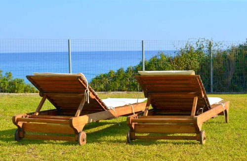 Kassandra Villa | BEACHFRONT DETACHED VILLA on a "PRIVATE" BEACH