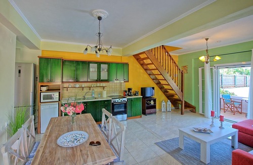Agios Matthaios Villa | Beachfront Villa Rania - Holiday Villa Rental by the Sea with pool in Corfu, Greece