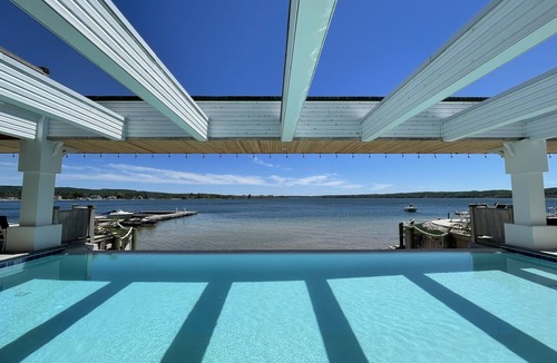 Onekama Condo | Beautiful Condo on Portage Lake and Steps from Lake Michigan