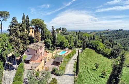 Gambassi Terme Villa | Beautiful private villa for 10 guests with WIFI, A/C, private pool, TV, patio and pets allowed