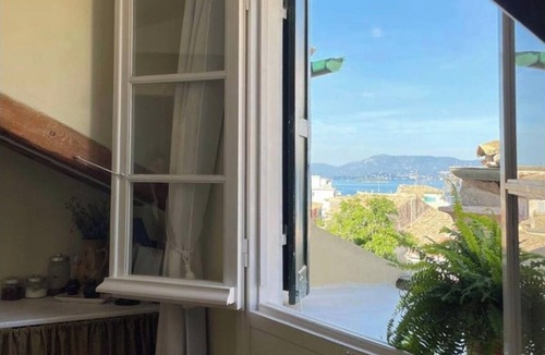 Old Town Apartment | Belvedere flat with panoramic view of Corfu old town
